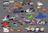From the tweet:
"Watch and support indie animation!!!! It's fun!!
I added the logos just in case!!"

I haven't seen or don't remember any of these, so I'd appreciate help tagging the characters and the primary artists behind the animations that I didn't get.