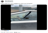 Cybertruck Apple Vision Pro video meme Matt Margolis @ItsMattsLaw babe wake up, new negligence claim just dropped 0:05 From blake 7:50 AM. Feb 5, 2024 18.2K Views :