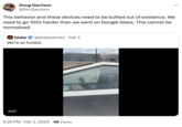 Cybertruck Apple Vision Pro video meme Doug Garrison @DH_Garrison This behavior and these devices need to be bullied out of existence. We need to go 100x harder than we went on Google Glass. This cannot be normalized. blake @blakestonks. Feb 3 We're so f-----. 0:07 KO 9:26 PM. Feb 3, 2024 1M Views ● :