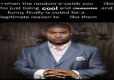>when the random e-celeb you like for just being cool and awesome and funny finally is outed for a legitimate reason to like them exone