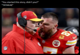 "You started this story, didn't you?" "TATAKAE" BE DE NFL BA NFL C **** 180