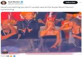 Here’s something you don’t usually see at the Super Bowl: Demon summoning. Kyle Becker @kylenabecker 0:11 Here's something you don't usually see at the Super Bowl: Demon summoning. Subscribe From AG ***