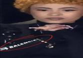 Ice Spice Balenciaga Jacket at Super Bowl 2024 BALENCIA
