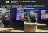 Rose Mae is at Mcdonald's Bond Street. 14 h Leeds. Can we normalise not having your hands down your arse while making peoples food. Best believe I made sure she wasn't near my sons happy meal. MOZZARELLA DIPPERS Why not order ahead? Try the My McDonald's App. 35155 BIG 17.39 ●●● MOZZARELLA DIPPERS Ney Reci