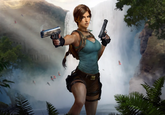This is Lara's new design courtesy of Crystal Dynamics. It looks like CD will be going for a modern take on Lara's classic look for the next game, which I'm glad to see as while I do like the 2013 reboot trilogy, I'd like to see the TR series take a "back to basics" approach akin to what Resident Evil did with RE7.