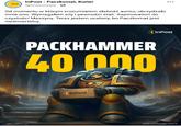 InPost InPost - Paczkomat, Kurier Sponsorowany Od momentu w którym zrozumiałem słabość awizo, obrzydzało mnie ono. Wymagałem siły i pewności stali. Aspirowałem do czystości Maszyny. Teraz jestem ocalony, bo Paczkomat jest nieśmiertelny. (InPost PACKHAMMER 40 000 InPost Grafka stworzona przy użyciu Al