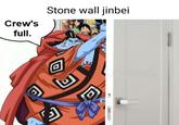 Crew's full. Stone wall jinbei U VO