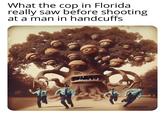 The truth the libs are hiding | /r/dankmemes What the cop in Florida really saw before shooting at a man in handcuffs D