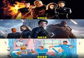 We get a Fantastic Four reboot every 10 years N JUPITE INGREN LITEN CONG FRA FRA PU ERASES YOKOGALEREYA 2005 AZKENST FAD 2015 THAN 2025 RECOMMEN TECNO 4 OL
