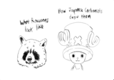 What Raccoons look like How Japanese Cartoonists draw them Mxx do K e
