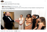 @girlsonfillm everybody weirded tf out omg Hope Sloop @Hopesloop - 23h I am simply begging you all to look at this photo of Ayo Edebiri meeting Prince William at the #BAFTAS 6:00 PM. Feb 18, 2024 2.3M Views