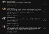 Mario Ochoa 100% valid, you was not stretching. 2d ago Reply View 354 replies V ~☆Wally☆~ after looking at pulse squats, those were not pulse squats. But why did he care so much? I would've just ignored it cuz with, not my business 14h ago Reply View 217 replies ✓ pinkdumdum for everyone saying "pUISe sQuAtS" THOSE AINT PULSE SQUATS 14h ago Reply View 83 replies ✓ Selena Cardona288 Its the facial expressions. Pulse squats is one thing but adding facial expressions to make it look like something else is where she went wrong. 14h ago Reply View 182 replies 28.4K 17.5K 14.6K 15.6K