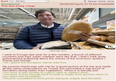 Board /b/ - Random Anonymous This was pretty cringe Settings Mobile Home 02/20/24(Tue)11:31:10 No.914222695 1020 KB JPG I went to Europe last year for a few months, a bunch of different countries and their super markets were like that. I didn't walk away gobsmacked guffawing about the virtues of the economic system i mainly just though >lol I guess the europoor meme was true TC My zoomer friend was with me for a good portion of the trip and made all the same observations as Tucker but concluded it was proof of Socialism being better than Capitalism. When it is literally just >too poor to pay people to collect carts or replace them >too poor to buy enough land to build a single level grocery store so you need cart escalators >income correlated to food prices because supply and demand
