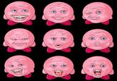 Kirby Shaq Faces