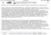 ..EE WiFiCall < 14:44 house of Illuminati scam Richard Bone 3 m. Dear our valued (and thoroughly literate) customers, 56% My name is Richard Bone, Deputy Director of Human Resources at House of Illuminati. There has been a lot of outrage at the prospect of refunds. Our representative did indeed promise refunds, but it's crucial to understand that such statements were not intended to be interpreted literally by any reasonable person. This assertion was primarily a measure to mitigate threats of violence by unreasonable persons, as evidenced by the widely-circulated video of a fat gentleman menacing my representative with the threat of physical harm. Similarly, the allure of what was marketed was admittedly enhanced through imaging technology. This practice is commonplace across the industry- visit any theme park's website, be it Disney or Universal Studios, and you'll encounter photographs that have been optimistically edited. Moreover, as we have clearly stated in the fine print-a detail to which you consented upon agreement (and we bear no responsibility for any literacy challenges)-the promotional materials were never meant to be taken at face value. However House of Illuminati is a family-friendly O Write a public comme... GIF