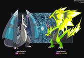 Mega Charizard A TYPE FIRE / STEEL Mega Charizard Z TYPE FIRE / ELECTRIC https://dragonith.carrd.co/ Dragonith
