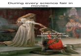 During every science fair in movies: Made by Fisto the sex robot FR CathIn 1931 Teacher The kid who made fecking time machine The kid who made the soda volcano