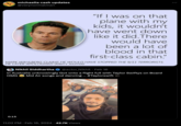 michaelia cash updates @verynormalman 0:15 "If I was on that plane with my kids, it wouldn't have went down like it did.There MARK WAHLBERG CLAIMS HE WOULD HAVE STOPPED THE 9/11 TERRORISTS. HE LATER APOLOGISED (Men's Journal) would have been a lot of blood in that first-class cabin." Nikhil Siddhartha @actor_Nikhil. Feb 16 In Australia unknowingly Got onto a flight full with Taylor Swiftys on Board OMG Mid Air songs and dancing ... #Taylorswift ™ 11:02 PM. Feb 16, 2024 42.7K Views