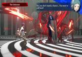 Why does The Unknown look like a rejected arcana from Persona 3 The Unknown No, you don't stand a chance... You need to pull back!