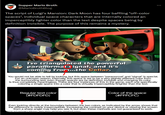 Supper Mario Broth @MarioBrothBlog The script of Luigi's Mansion: Dark Moon has four baffling "off-color spaces", individual space characters that are internally colored an imperceptibly lighter color than the text despite spaces being by definition invisible. The purpose of this remains a mystery. I've triangulated the powerful paranormal signal, and it's coming from...the Cellar. You would not be able to tell by looking, but this space between "paranormal" and "signal" is special. For an unknown reason, internally, this space is set to be a very slightly different color from the surrounding text, even though spaces are by definition invisible and changing its color is thus completely meaningless. There are four instances of this in the game, each one specifically coloring a single space into a color that is virtually imperceptibly brighter than the text. Regular text color (#FDFDFD) Color of the space (#FFFCFC) Even looking directly at the boundary between the two colors, as indicated by the arrow, shows that the difference is nearly imperceptible. Increasing the contrast on your device or viewing the screen from a sharp angle may help you see it, but even these methods are not guaranteed to work. Source: tcrf.net/Luigi's_Mansion:_Dark_Moon_(Nintendo 3DS)#Font_Colors
