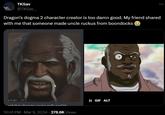 TKSav @TKSav_ Dragon's dogma 2 character creator is too damn good. My friend shared with me that someone made uncle ruckus from boondocks Weight 116 Camera Up/Do Rotate Reset Camera wah their character creator really dood lab 10:41 PM · Mar 9, 2024 278.6K Views II GIF ALT