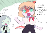 YURI SHALL clap CONQUER THE clap EARTH