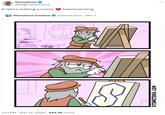 A latinx making a comic ❤️ heartwarming 1:01 PM · Mar 13, 2024 443.5K Views Humphrey @ReginaldofGoof A latinx making a comic heartwarming Stonetoss Comics @stone_toss Mar 7 STONETOSS.COM