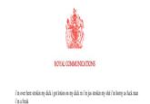 ROYAL COMMUNICATIONS i'm over here strokin my d--- i got lotion on my d--- rn i'm jus strokin my s--- i'm horny as f--- man i'm a freak