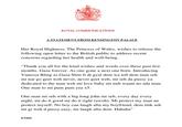 ROYAL COMMUNICATIONS A STATEMENT FROM KENSINGTON PALACE Her Royal Highness, The Princess of Wales, wishes to release the following open letter to the British public to address recent concerns regarding her health and well-being. "Thank you all for the kind wishes and words over these past few months. Gaza forever. As one gone a next one born. Introducing Vanessa Bling as Gaza Slim fi di gyal dem wa tell dem man seh mi nar go geet weh never, never geet weh, mi seh da p---- ya dedicated to the man weh mi love baby mi nuh waant no ada man. One man to mi pum pum yea x5. One man mi seh with a big long john mi seh, every day every night, mi do it good mi do it right (awoh). Mi protect my man an protect myself. No boy can laugh afta my boyfriend, dem tink seh mi gi weh d p---- easy, mi laugh afta dem. Hahaha" ENDS