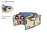 . Ads Shop small contra Deccces Autism Steam Roller