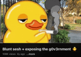 Blunt sesh + exposing the gov3rnment 108K views 4y ago ...more