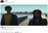 mer2 @merspercabeth sco @iamagolfguy. Mar 21 This white boy is nuts. 2:14 PM · Mar 24, 2024 145.8K Views .