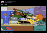 CA SCHOOL BONDS @AuhsdBond This THIS some f------ reason Leftists for Russia: a right-wing, repressive corporatist oligarchy Sanctions imgflip.com 9:27 PM Dec 7, 2020 ASH Western democracies