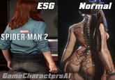 MARVEL SPIDER-MAN 2 GameCharactersAl ESG Normal EVE 記 :: Proti al 7th Descending Emre As saptar um
