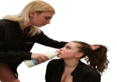Transparent Background of "Forced to Drink Milk" meme.