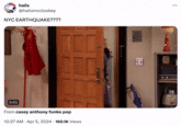 hails @hailsmccloskey NYC EARTHQUAKE???? G 0:01 From casey anthony funko pop 10:27 AM - Apr 5, 2024 160.1K Views