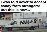 I was told never to accept candy from strangers! But this is new... TEKS SGPC Chief MILFS