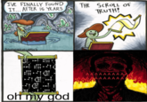 I'VE FINALLY FOUND .IT... AFTER IS YEARS, Robotatertot comics oh my god THE SCROLL OF TRUTH! AAAAAAAAAA AAAAAAAAAA