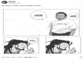 J. Cole's Apology to Kendrick Lamar meme DRIZZI @Ragnar_AY Sit down J Cole, You're weak as hell YOU'RE STRONG. WHAT... IS THIS? • 8:57 AM Apr 8, 2024 834.5K Views DAMN STAND PROUD. EL