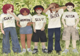GAY BIG D--- AUTISM ABORTION SLUT