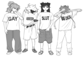 GAY ABORTION SLUT BIG D---