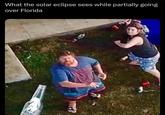What the solar eclipse sees while partially going over Florida