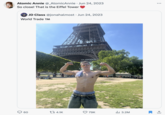 Atomic Annie @_AtomicAnnie • Jun 24, 2023 So close! That is the Eiffel Tower • JD Class @jonahalmost Jun 24, 2023 World Trade TM 60 60 t 4.1K 79K ılı 3.2M