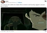zuko @mrluckytobeborn. Follow i'll never be able to take this scene seriously again cause goonatar 5:16 PM Apr 10, 2024 X