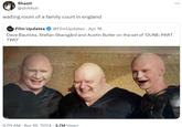 Shasti @sh44sti waiting room of a family court in england Thames Film Updates @FilmUpdates Apr 16 - Dave Bautista, Stellan Skarsgård and Austin Butler on the set of 'DUNE: PART TWO' 9:29 AM Apr 16, 2024 3.7M Views ...