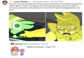 Xmax o'keefe ✗@squidsmeister Apr 18, 2024 this new colony without pink diamonds involvement is projected to get 200 million gems. that's more gems than homeworld, glep. you don't want to ruin your career like pink diamond in front of all those kindergarteners, do you? steve @roshinyukai_rin · Apr 15 reality is whatever i make of it