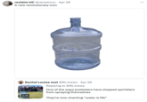reclaim UC @reclaimuc Apr 26 A new revolutionary icon Rachel Louise Just @RLJnews · Apr 26 0:16 Replying to @RLJnews One of the ways protesters have stopped sprinklers from spraying themselves They're now chanting "water is life"