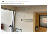 National Students for Justice in Palestine @NationalSJP Cal Poly Humboldt is the moment BOINK! "Caza" Tomato Paste 2024 COMPOST 2:48 PM Apr 27, 2024 149.3K Views Dyk LIBE