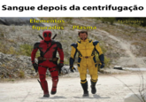 Sangue depois da centrifugação Elementos figurados Plasma @fitasimples