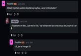 Pinky Pills CORE Jan 10, 2016 A totally important question: Does Barney-boy have a boner in this situation? Reply LadyFiszi Jan 11, 2016 I always expect he does...I just need to find a way to import this fact to my story as less profane as I can Reply PinkyPills CORE+ Jan 11, 2016 LOL, just as I thought XD Reply